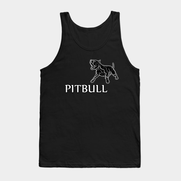 young pitbull Tank Top by hottehue